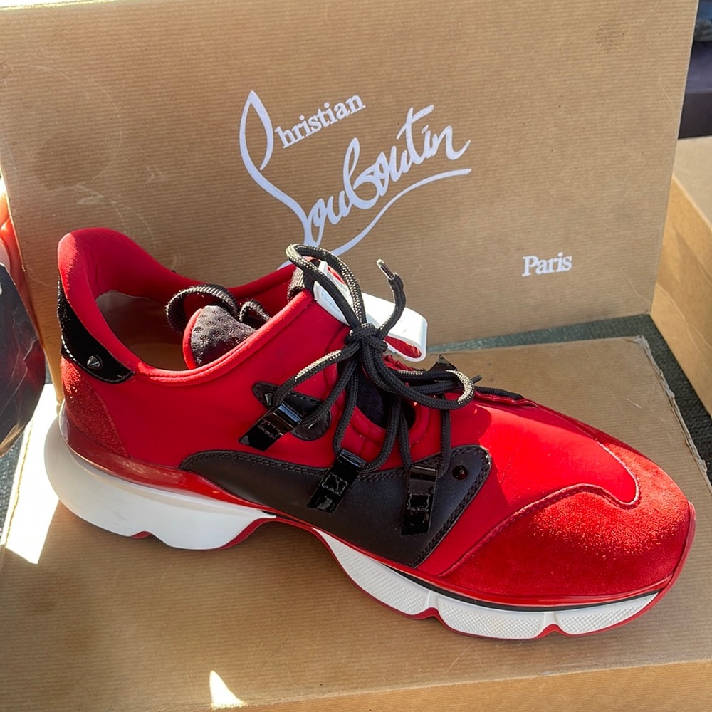 Mens Christian louboutin sneakers